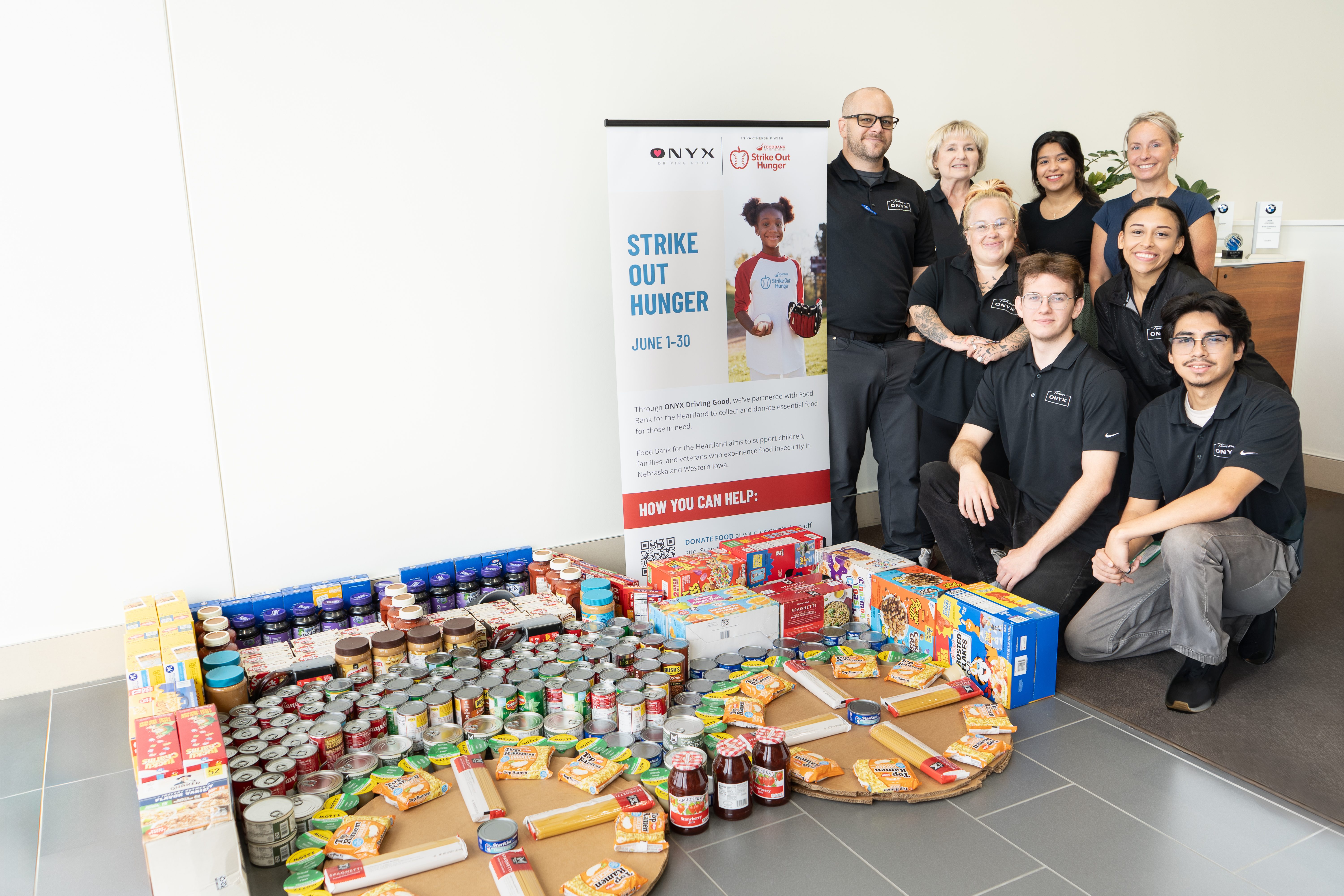 2026 Strike Out Hunger Campaign at ONYX